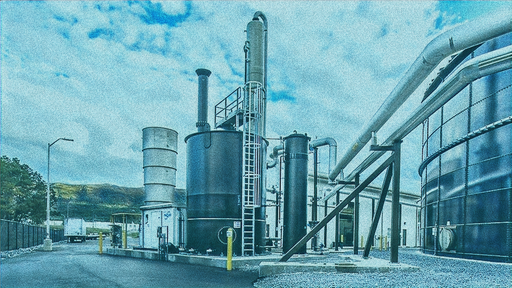 Zero Liquid Discharge ZLD plant from GreenPebble Technologies